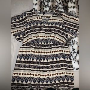 Aztec Style Dress